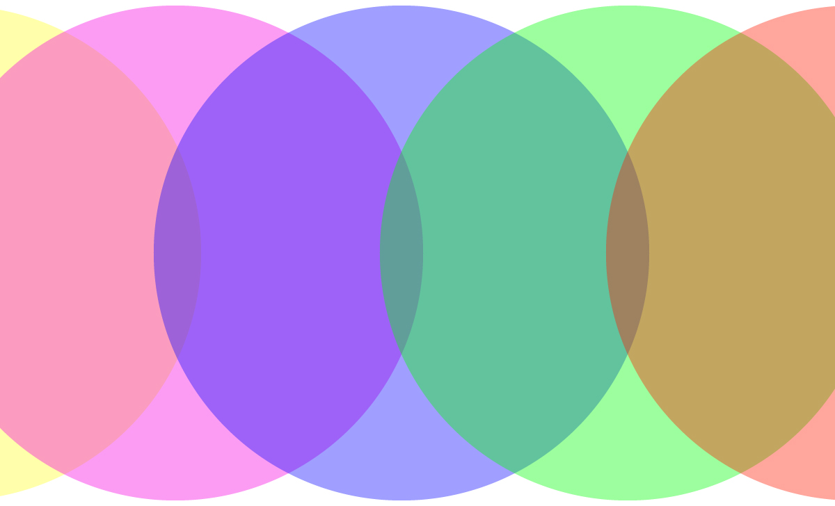 overlapping color circles