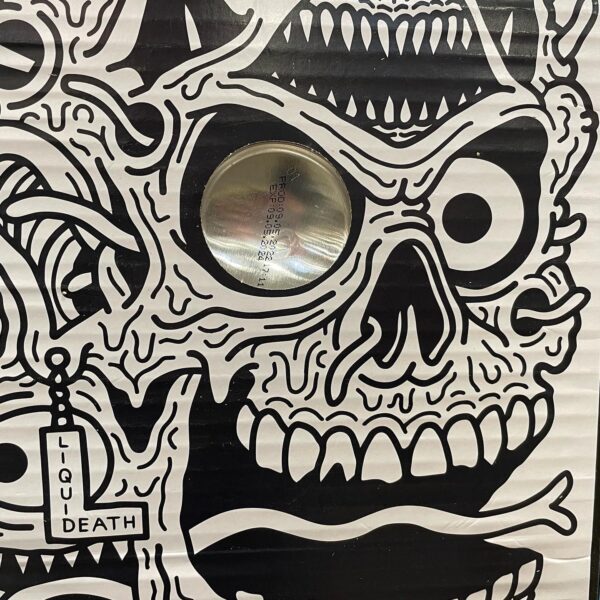 Inventive @liquiddeath packaging design. Die cut for the win! #wkbnch #packagingdesign #graphicdesign