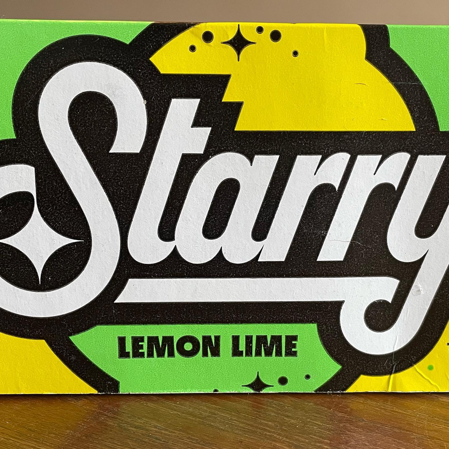 Lovin’ the retro styling of @starrylemonlime packaging. Fun typographic details and a fresh brand in a crowded (and visually tired) space.
