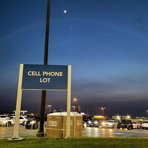 Airport cell phone lots: another way mobile computing has transformed our lives in unexpected ways. #wkbnch #systems #servicedesignthinking #cvg @cvgairport