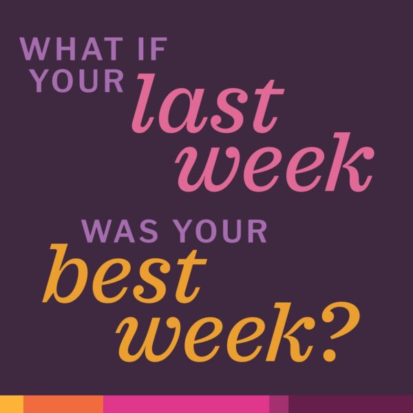What would your perfect week look like? What matters most to you? Join us for an inspiring evening of storytelling and creative planning as we explore how to live vibrantly – today and always.