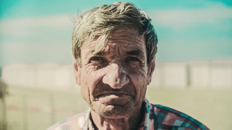 portrait of an older white man